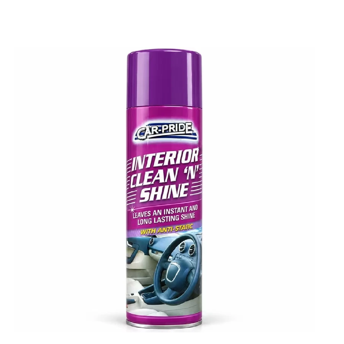 Car Pride Interior Clean 'N' Shine Spray 300ml can