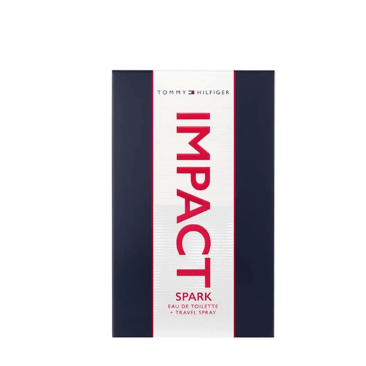 Tommy Hilfiger Impact Spark Eau De Toilette Spray For Men (100ml and Travel Spray 4ml) -