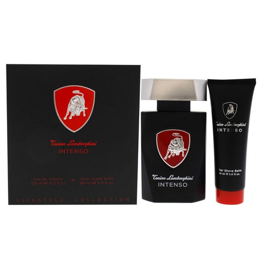 Tonino Lamborghini Intenso For Men 2 Pc Gift Set: Eau De Toilette Spray (125ml) + After Shave Balm (90ml) -