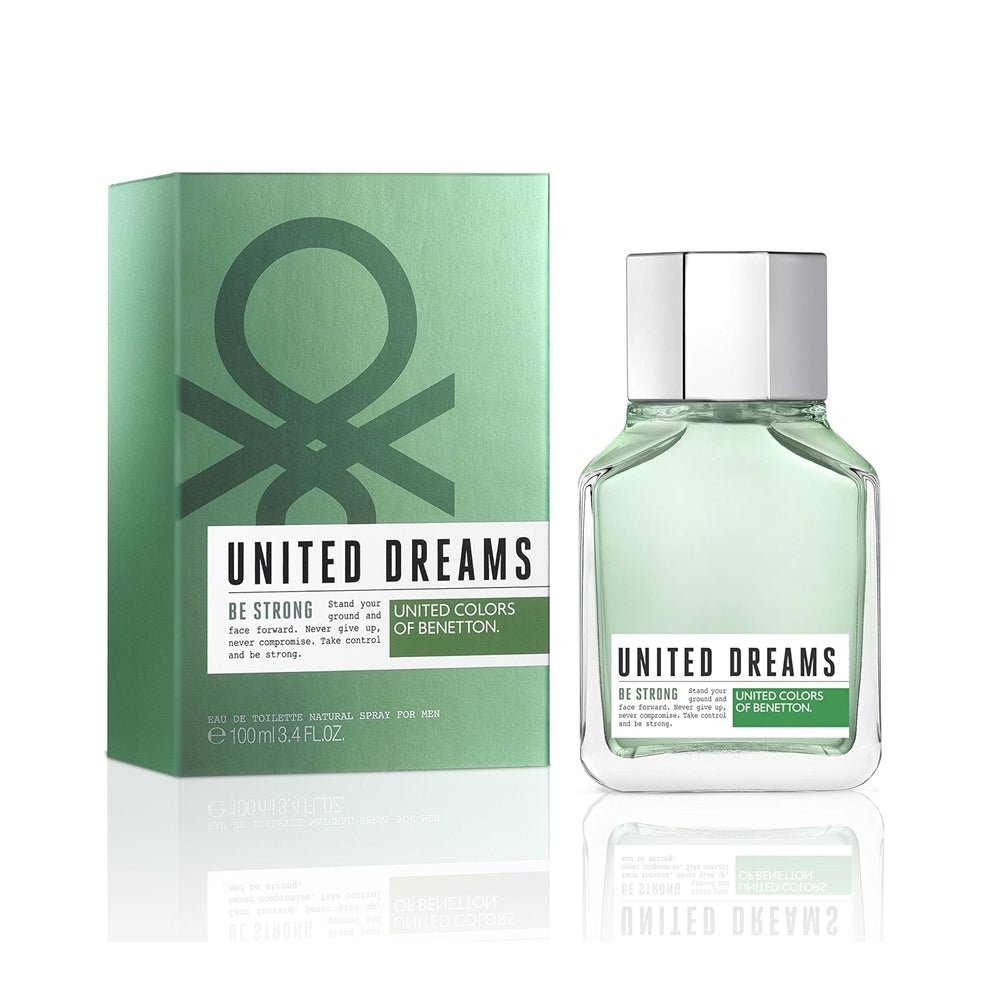 United Colors of Benetton Be Strong by Benetton Eau De Toilette for Men (100ml) -