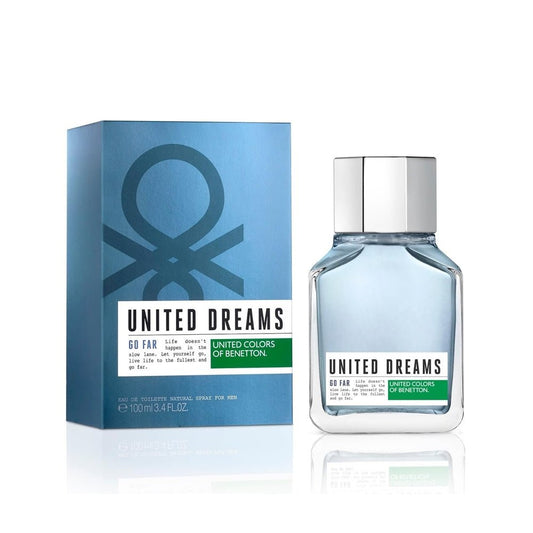 United Colors of Benetton United Dreams Go Far Eau De Toilette for Men (100ml) -