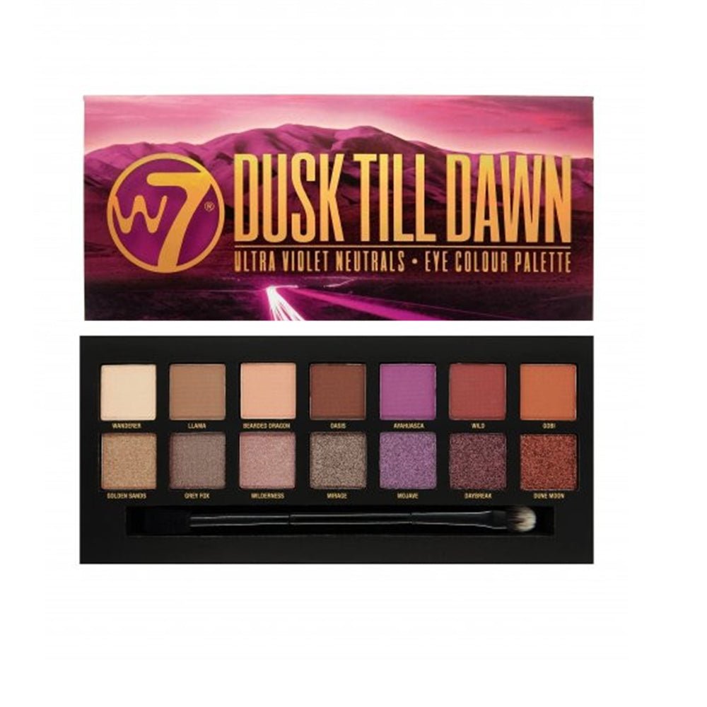 W7 Cosmetics Eye Contour Palette Dusk Till Dawn (9.6g) -