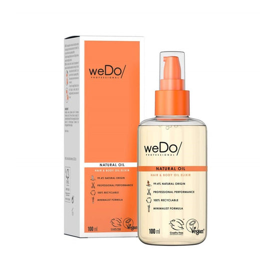 WeDo Professional Haircare Hair and Body Oil Elixir (100ml) Natural Oil -