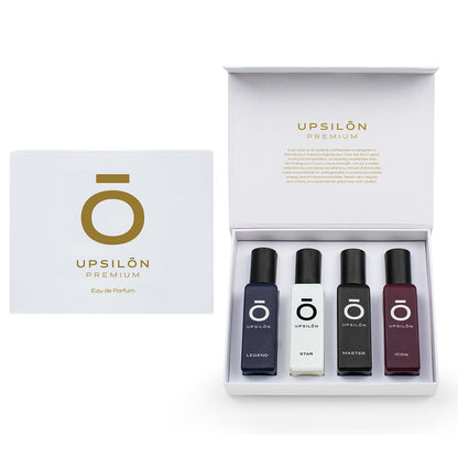 Upsilon Premium Man Eau De Perfume for Men Gift Set (4 x 20ml)