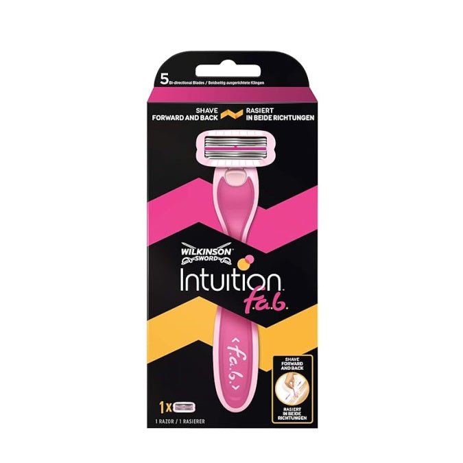 Wilkinson Sword Intuition Fab Wilkonson Handle and 1 x Razor Cartridge -